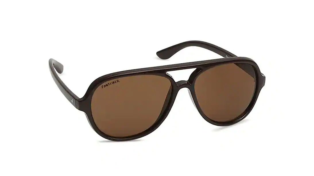 Buy Fastrack Brown Square Sunglasses for Men online